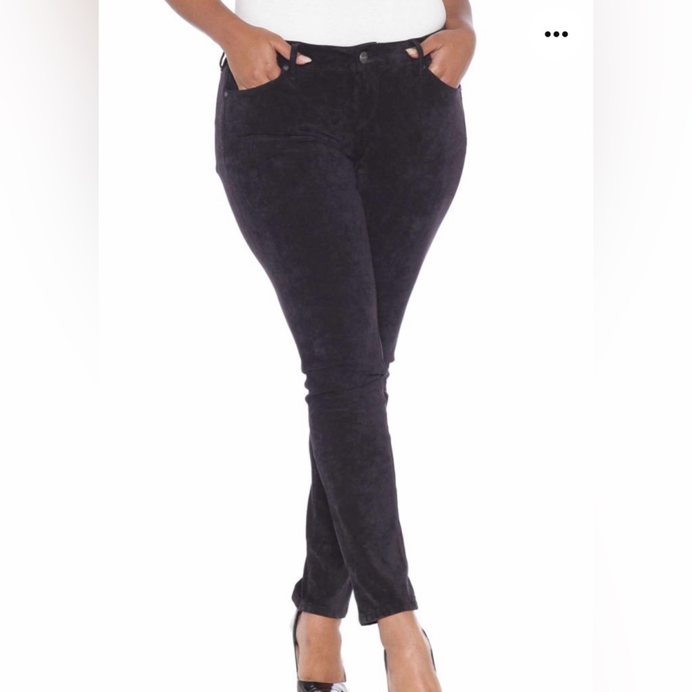Slink Sueded Skinny Jeans EUC